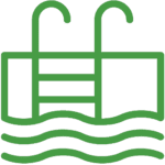 Waterfront lodge  in Hungary with an outdoor pool and a paddling pool for babies