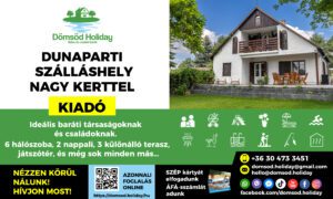 Horgász szállás családoknak, dömsöd horgász szállás, közvetlen vízparti horgász szállás, közvetlen vízparti szállás, gyerekbarát horgász szállás