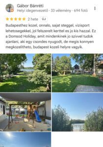 Gyerekbarát vízparti horgász szállás babával - image  on https://staging.domsod.holiday