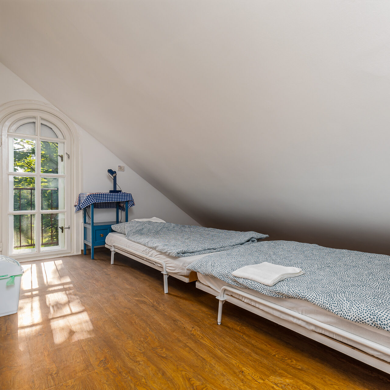 Horgász szállás emeleti hálószoba